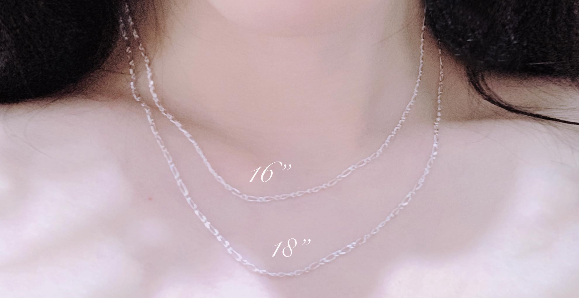 NinenineClass 1130 Lily Silver Necklace 5