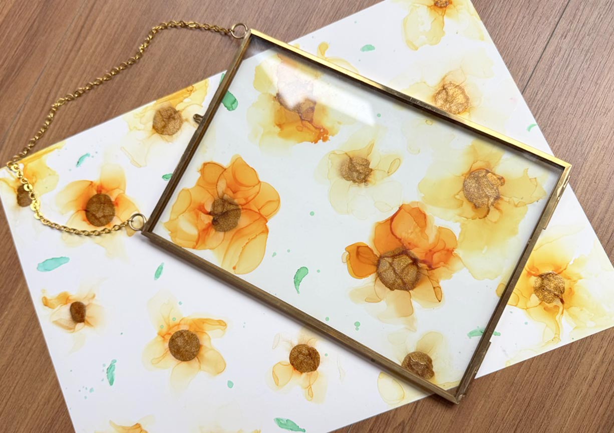 NinenineClass 0316 0503 Alcohol Ink Painting 06