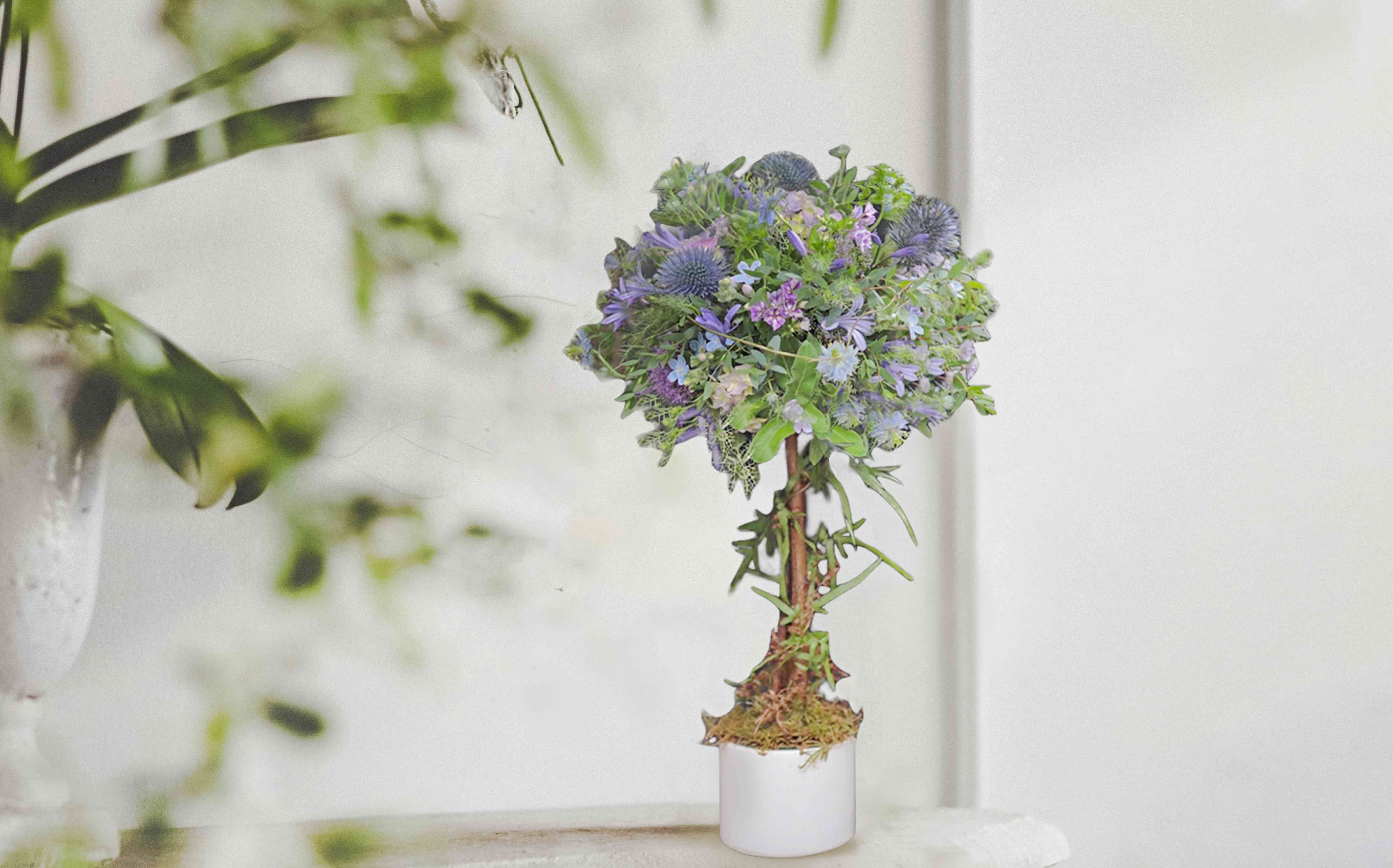 NinenineClass 0322 Handmade floral tree 02