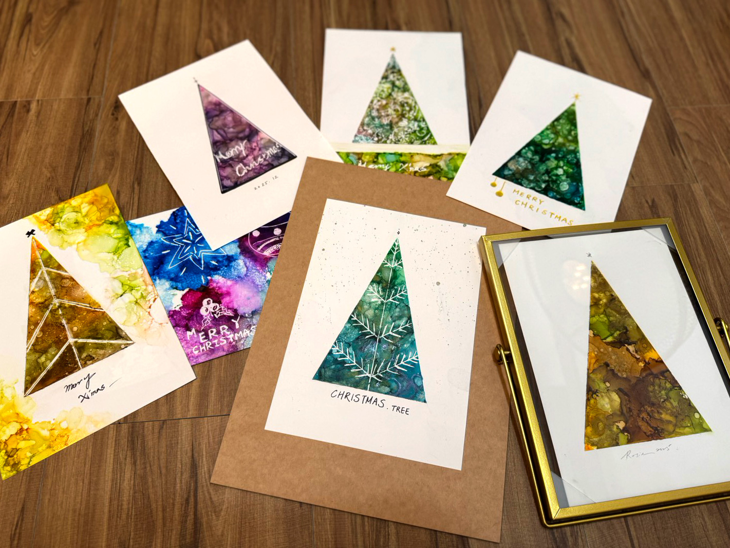 NinenineClass 1115 1220 Christmas Ink Tree 3